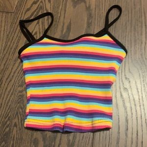 SHEIN rainbow tank top